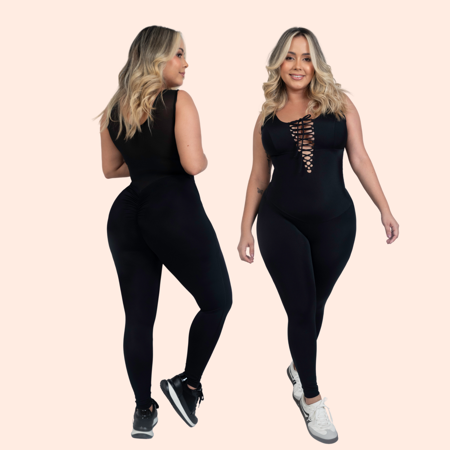 Enterizos con control de abdomen y realce de glúteos