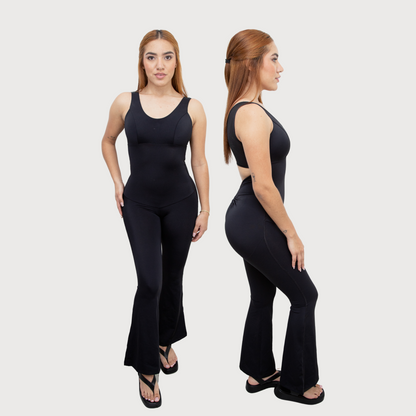 Enterizo largo con bota ancha