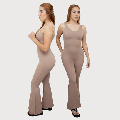 Enterizo largo con bota ancha