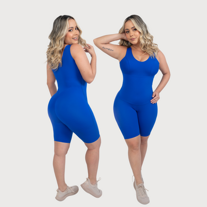 Enterizo cubierto corto con control de abdomen